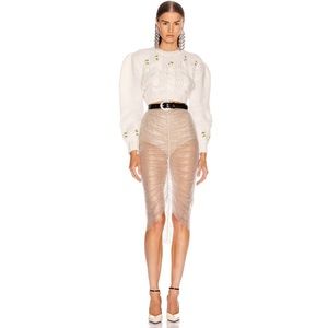 REVE RICHE Revolve Sheer Crystal Embellished Aytash Skirt